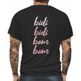 Bidi Bidi Bom Bom Latina Mexican Spanish Cumbia Dance Mens Back Print T-shirt