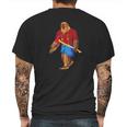 Bigfoot Lumberjack Shirt Cool Log Rolling Woodsman Gift Mens Back Print T-shirt