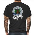 Bisset Clan Badge Scottish Clan Badges Mens Back Print T-shirt