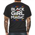 Black Girl Magic Black History Month Panthers Gift Design Mens Back Print T-shirt