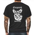 Black Metal Corgi Corgoroth Gorgoroth Mens Back Print T-shirt