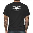 Black Rifles MatterShirt Mens Back Print T-shirt