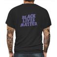 Black Sabbath Black Lives Matter Mens Back Print T-shirt