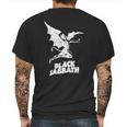 Black Sabbath Retro Art Mens Back Print T-shirt