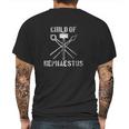 Blacksmith Child Of Hephaestus Mens Back Print T-shirt