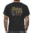 Blessed To Be Called Titi Leopart Mens Back Print T-shirt