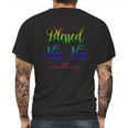 Blessed Nai Nai Gift Mens Back Print T-shirt