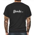 Blondie Best Friends Blondie And Brownie Mens Back Print T-shirt