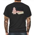 Blood Type Little Debbie Inspired Snack Cake Mens Back Print T-shirt