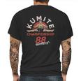 Bloodsport Jean Claude Van Damme Martial Art Mens Back Print T-shirt