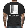 Blow Me Nintendo Nes T-Shirt Mens Back Print T-shirt