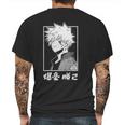 Boku No Hero Academia Mens Back Print T-shirt