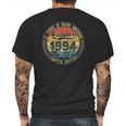 Born In October 1994 27Th Birthday Gift Retro 27 Years Old Mens Back Print T-shirt