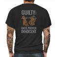 Boss Playa Guilty Until Proven InnocentMens Back Print T-shirt