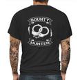 Bounty Hunter Bondsperson Fugitive Recovery Agent Mens Back Print T-shirt