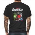 Boxervengers Funny Dog Boxer Mens Back Print T-shirt