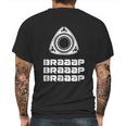 Braaap Rotary Car Mens Back Print T-shirt