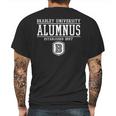 Bradley University Alumnus Mens Back Print T-shirt