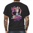 Bratz Cameron Heart Is Ablaze Mens Back Print T-shirt