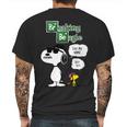 Breaking Beagle Mens Back Print T-shirt