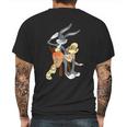 Bugs Bunny And Lola Mens Back Print T-shirt