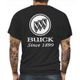 Buick Since 1899 T-Shirt Mens Back Print T-shirt