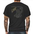 Burning Spear Tshirt Mens Back Print T-shirt