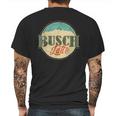 Busch Latte Retro Mens Back Print T-shirt