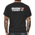 Bush Cheney 2004 Election Campaign Logo Gift Mens Back Print T-shirt