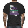 Cali Kush Mens Back Print T-shirt