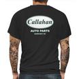 Callahan Auto Parts Sandusky Ohio Retro 90S Funny Tommy Boy Mens Back Print T-shirt