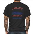 Camaro American Muscle Mens Back Print T-shirt