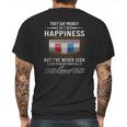 Camaro And Happiness Mens Back Print T-shirt