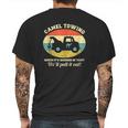 Camel Towing Retro Mens Back Print T-shirt