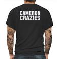 Cameron Crazies Basketball Mens Back Print T-shirt