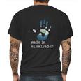 Camisetas Con La Bandera Salvadoreña Salvadorian Flag Mens Back Print T-shirt