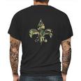 Camo New Orleans Nola Style Vintage Mens Back Print T-shirt