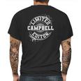 Campbell Funny Surname Family Tree Birthday Reunion Gift Mens Back Print T-shirt