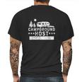 Campground HostCamp Host Mens Back Print T-shirt