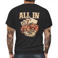 All In Card Game Playing Cards Poker Player Gambling Casino Graphic Design Printed Casual Daily Basic Mens Back Print T-shirt