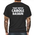 Carole Baskin Mens Back Print T-shirt