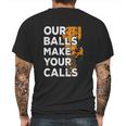 Cell Tower Climber Antena Climber Telecommunication Mens Back Print T-shirt