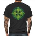 Celtic Knot Cross St Patricks Day Mens Back Print T-shirt