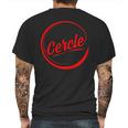 Cercle Logo Mens Back Print T-shirt