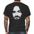 Charles Manson Classic Shirt Mens Back Print T-shirt