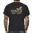 Charlie Don’T Surf T-Shirt Mens Back Print T-shirt