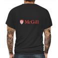 Charlotte Serrano Mcgill University Mens Back Print T-shirt