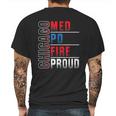 Chicago Med Chicago Pd Chicago Fire Chicago Proud Mens Back Print T-shirt