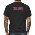 Chico State University Wildcats 19Csu1 Mens Back Print T-shirt