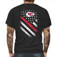 Chiefs American Flag Mens Back Print T-shirt